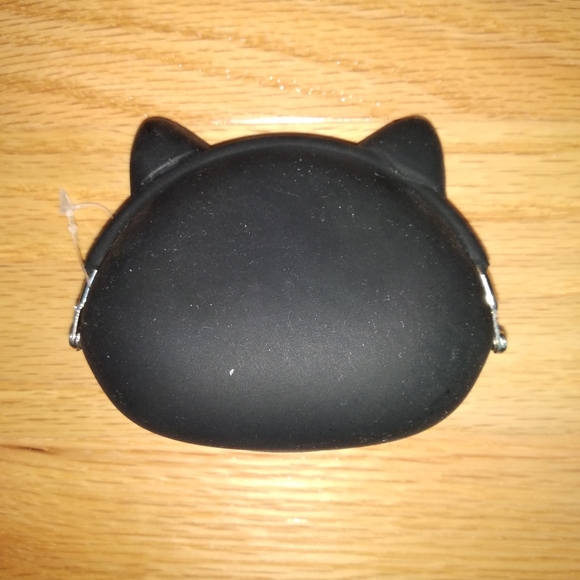 FREE WITH NEXT PURCHASE NWOT Black Cat Coin Pouch - Picture 2 of 3